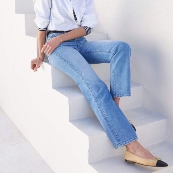 AYR The LaLa Jeans Straight Leg Light Wash 29 - Picture 2 of 13